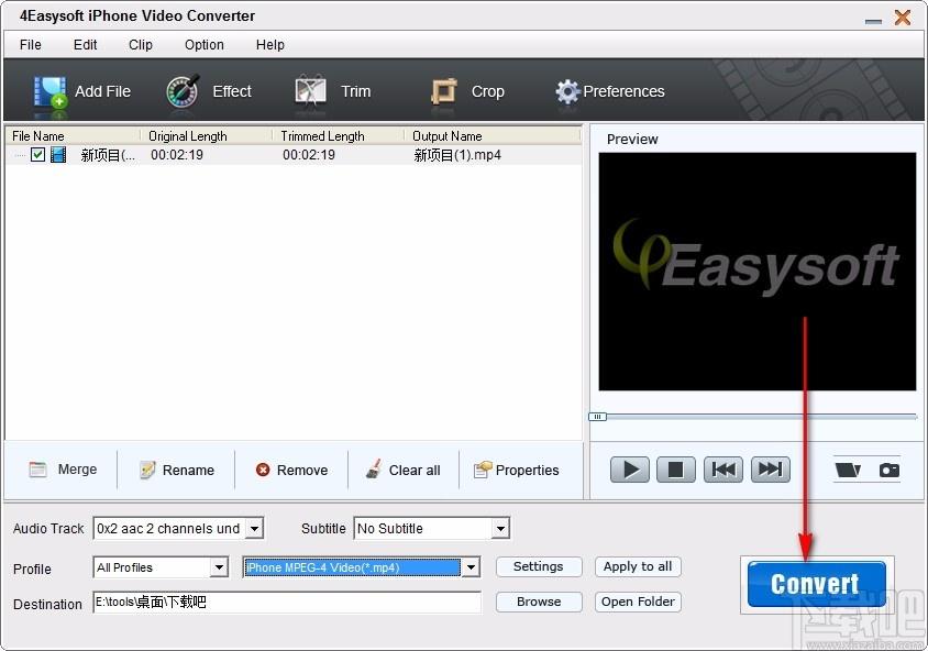 4Easysoft iPhone Video Converter,iPhone视频格式转换
